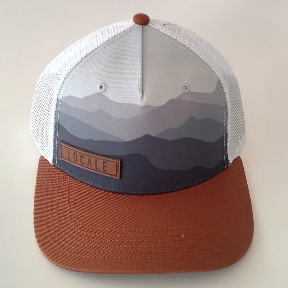 Locale New Fashion Outdoor Casual Snapback Baseball Cap Misty Mountain
